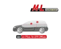 Pokrowiec na dach i szyby samochodowe SOLUX M-L hatchback-kombi (przeciwsłoneczny i przeciwszronowy) - wymiary