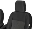 Ford Tourneo Custom do 06.2018 - Miarowe Pokrowce Samochodowe (fotel kierowcy + fotel pasażera) - fotel kierowcy - oparcie