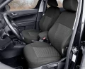 Skoda Yeti - Miarowe Pokrowce na Przednie Fotele - widok w samochodzie