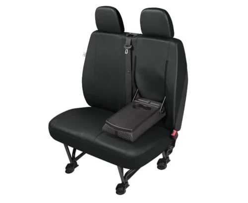 Pokrowiec na 2-osobową kanapę ze stolikiem PRACTICAL DV2 Table czarny