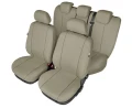 Pokrowce Samochodowe na przednie fotele HERMES XL beżowe - komplet