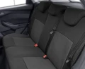 Ford Focus (II, III) - Komplet Miarowych Pokrowców Samochodowych - widok w samochodzie - tył