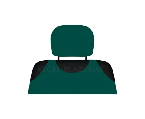 Pokrowce na Zagłówki Samochodowe ciemno-zielone