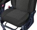 Ford Tourneo Custom do 06.2018 - Miarowe Pokrowce Samochodowe (fotel kierowcy + fotel pasażera) - fotel kierowcy - siedzisko