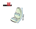 Pokrowiec na Fotel Samochodowy COMFORT Plus - rozmiar XL - wymiary