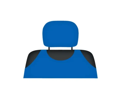 Pokrowce na Zagłówki Samochodowe niebieskie