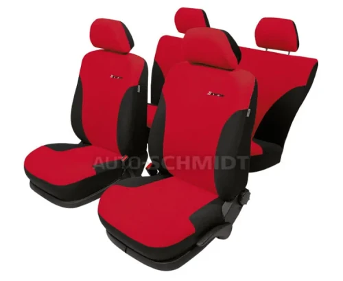 Pokrowce Samochodowe DYNAMIK czerwone L