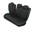 Pokrowce Samochodowe na tylną kanapę PRACTICAL czarne M-L - odrębne pokrowce na dzielone oparcie