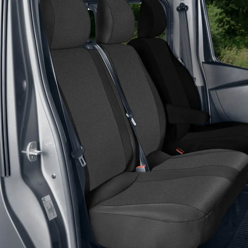 Fiat Talento - Miarowy Pokrowiec na podwójną kanapę DV2 (całe siedzisko i całe oparcie)