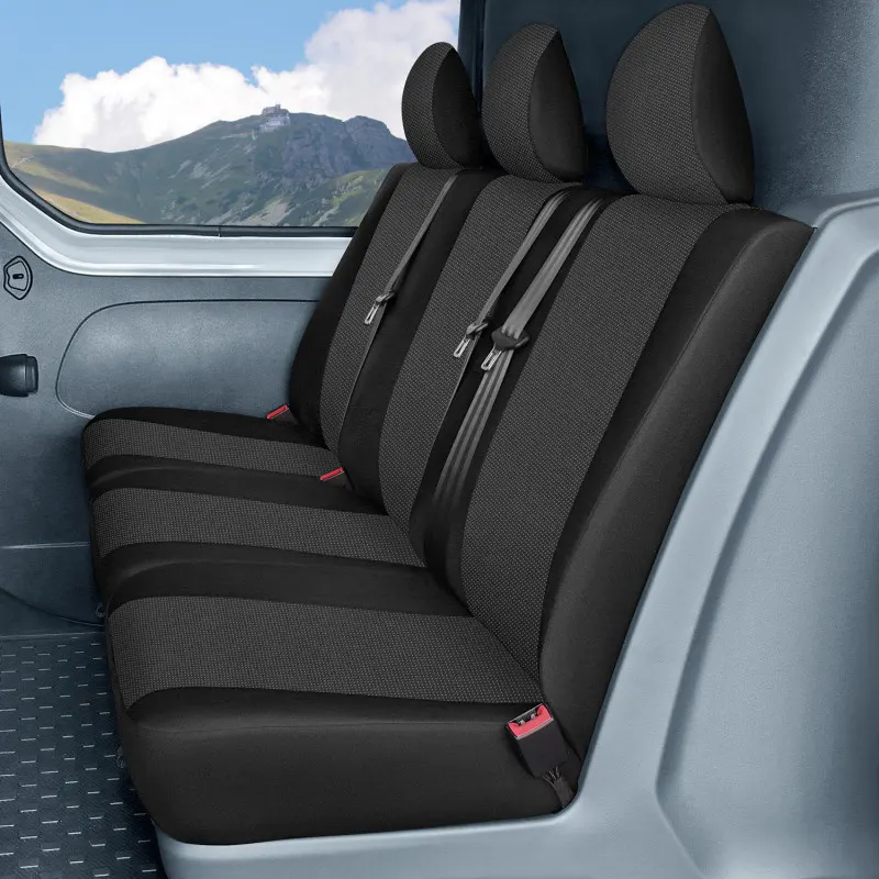 Fiat Talento - Miarowy pokrowiec na trzyosobową kanapę Double Cab