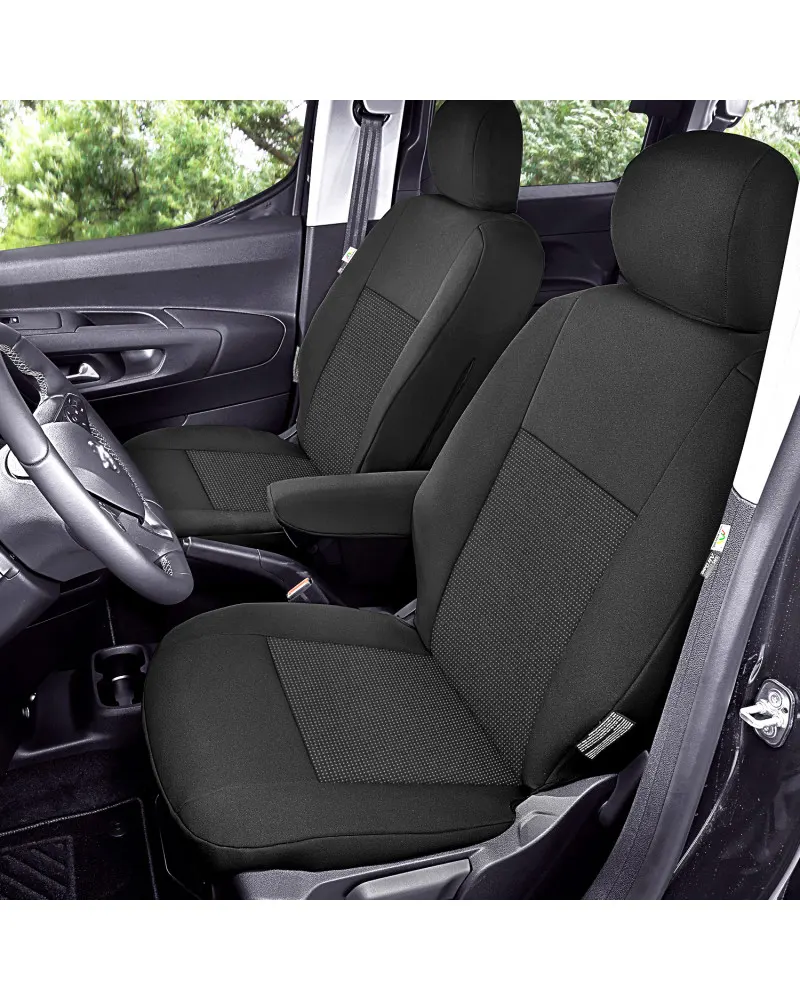 Citroen Berlingo III od 2019 - Miarowe Pokrowce Samochodowe na fotele 1+1