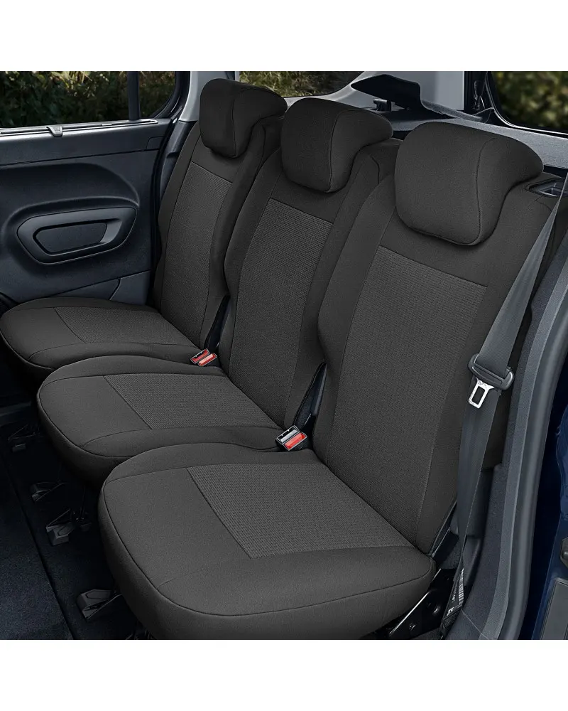 Citroen Berlingo III od 2019 - Komplet Miarowych Pokrowców Samochodowych na przednie i tylne fotele
